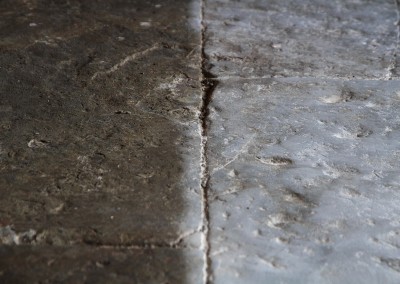 Flagstone Restoration - Stripping Detail